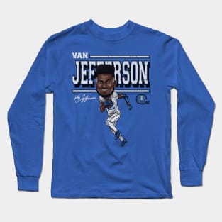 Van Jefferson Los Angeles R Cartoon Long Sleeve T-Shirt